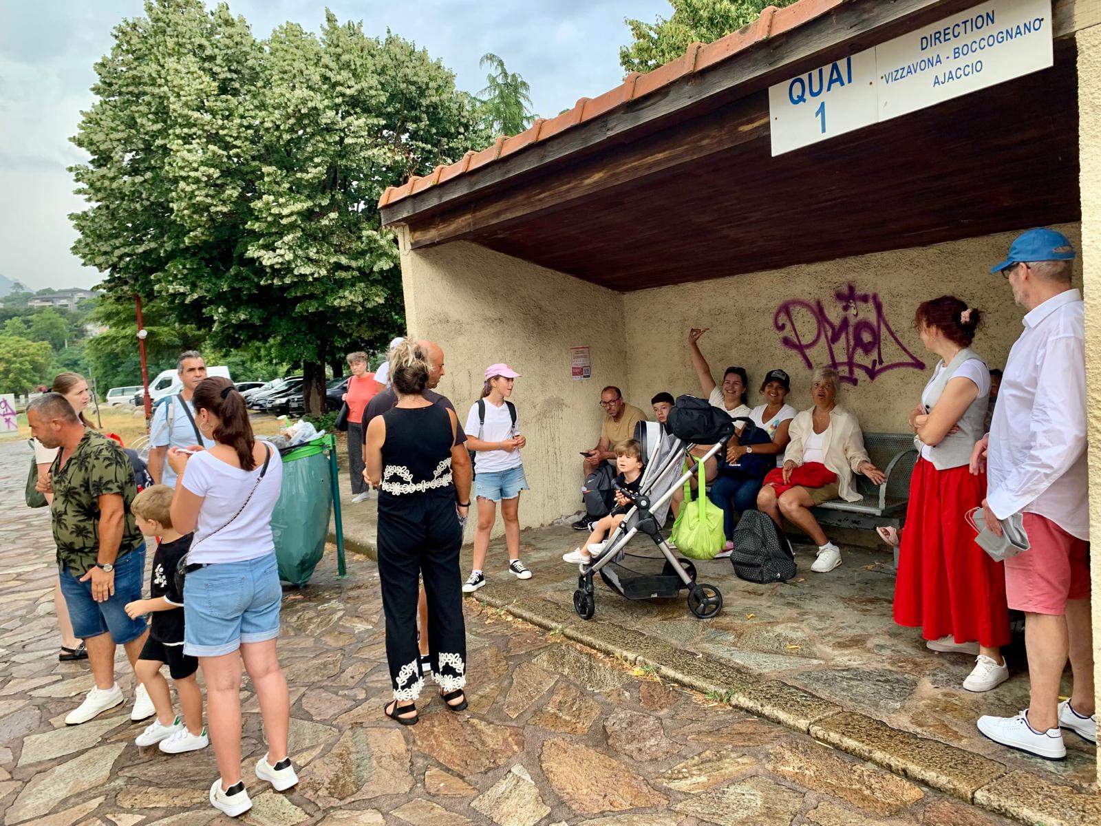 Sortie des équipes ADF à Corte